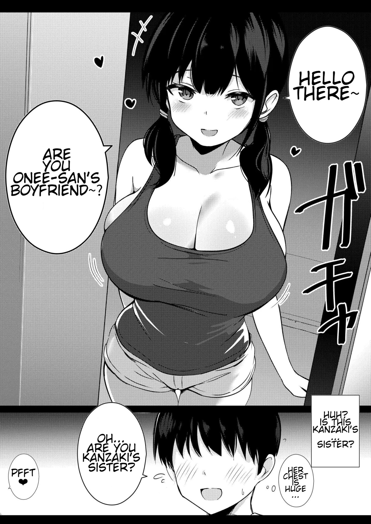 Hentai Manga Comic-I can't resist the temptation of her younger sister.-Read-7